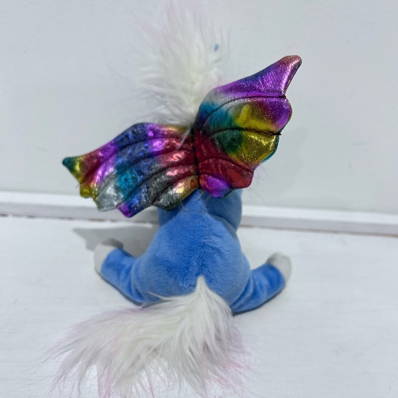 Vintage 2002 Ty Beanie Baby‎ Pegasus The Winged Horse Unicorn Plush - Picture 4 of 6